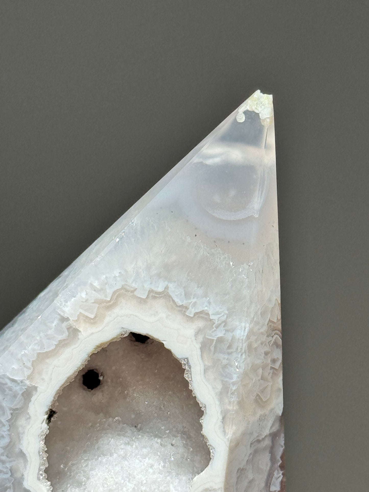 Druzy Agate Point