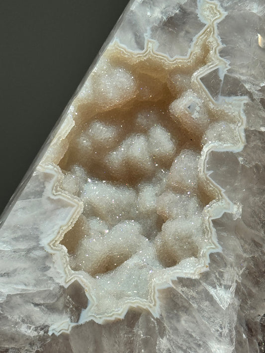 Sugar Druzy Agate Point