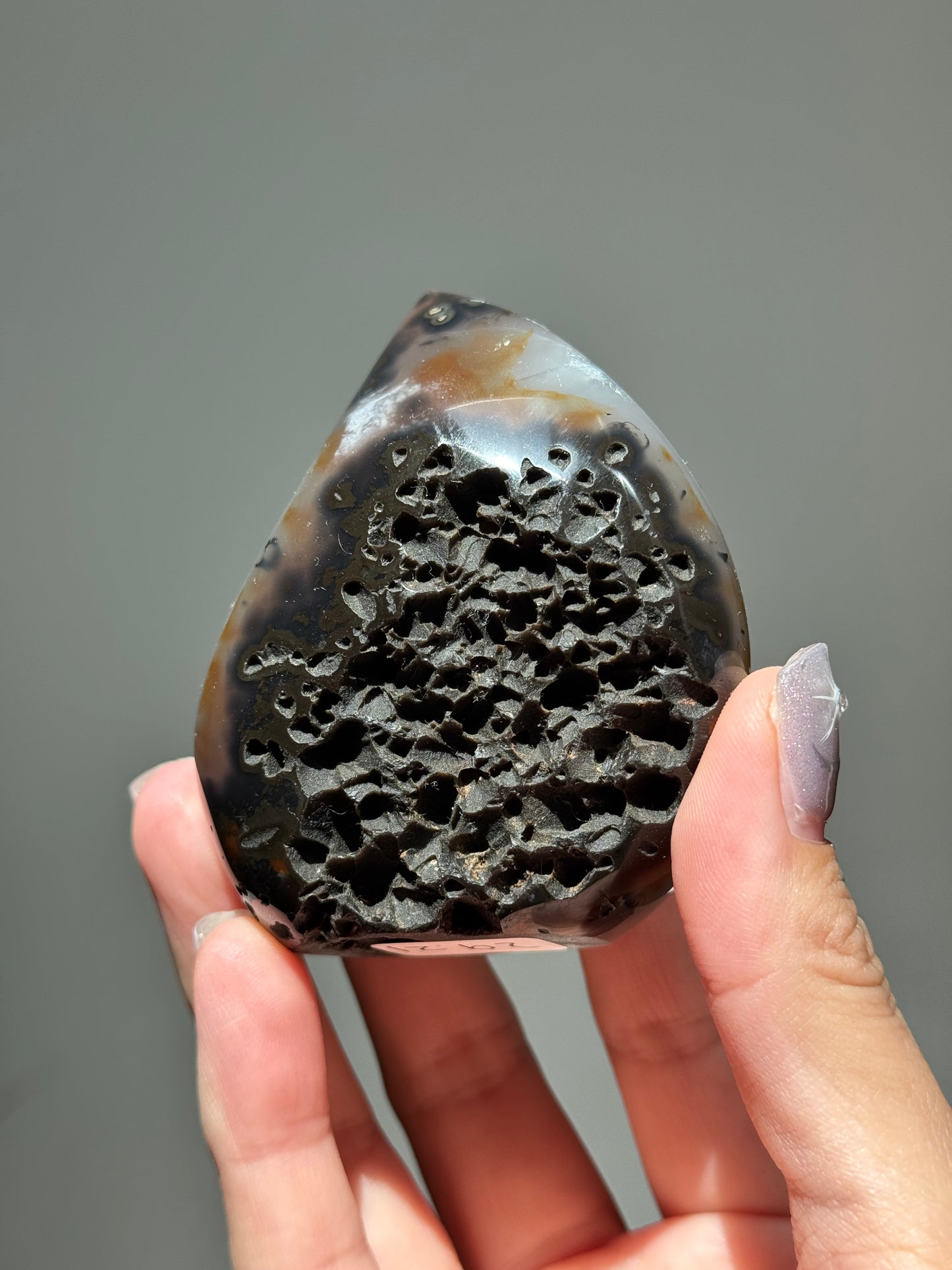 Dreamy Druzy Agate Flame