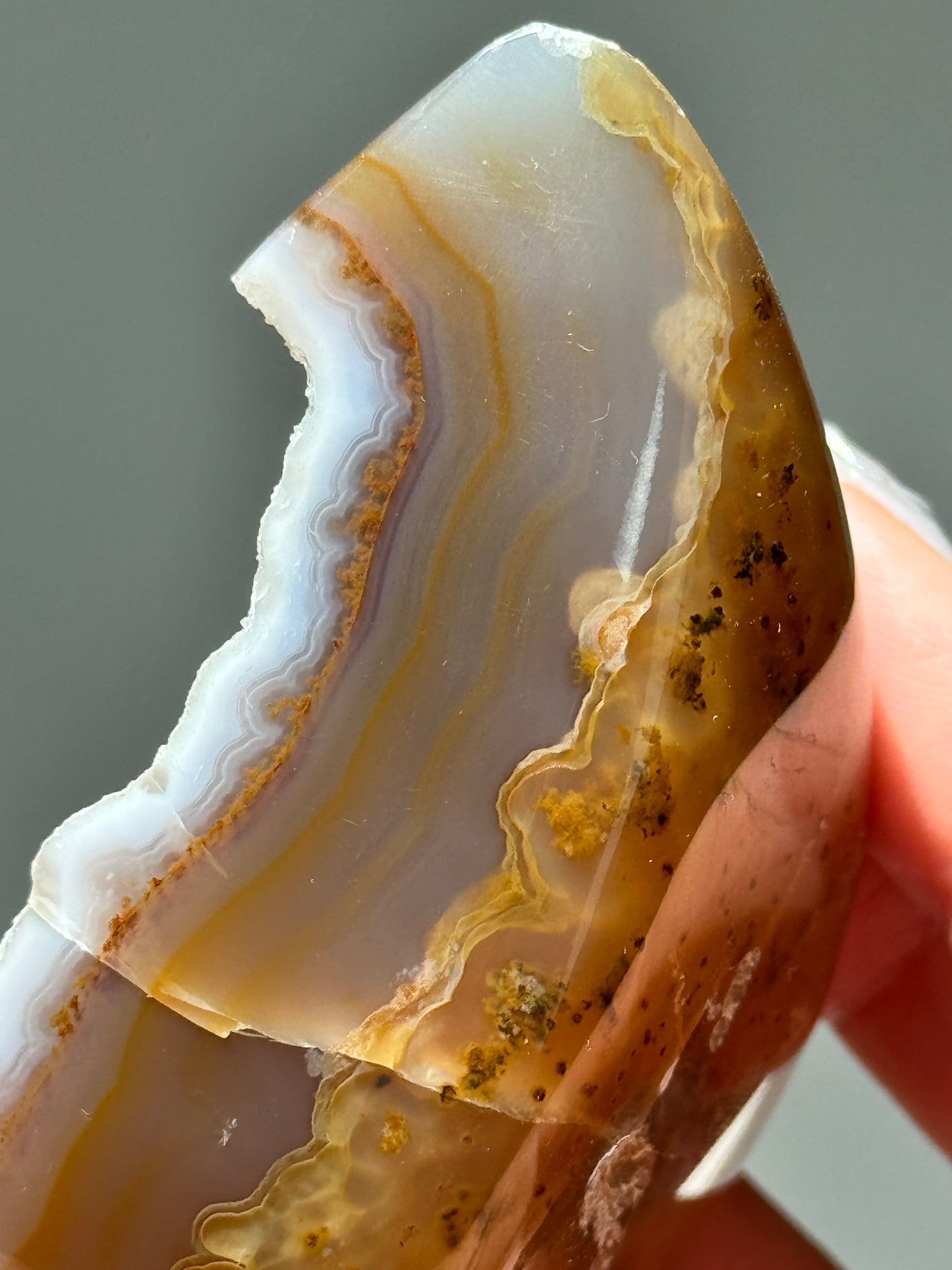Dreamy Druzy Agate Flame