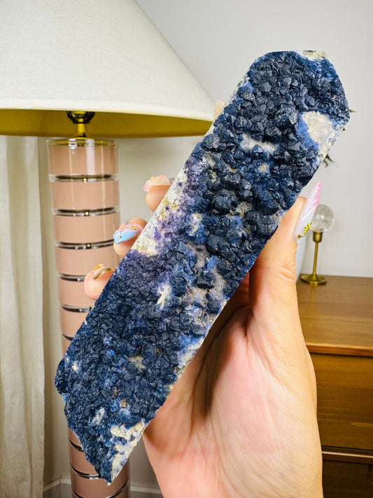 Blueberry Fluorite Tower