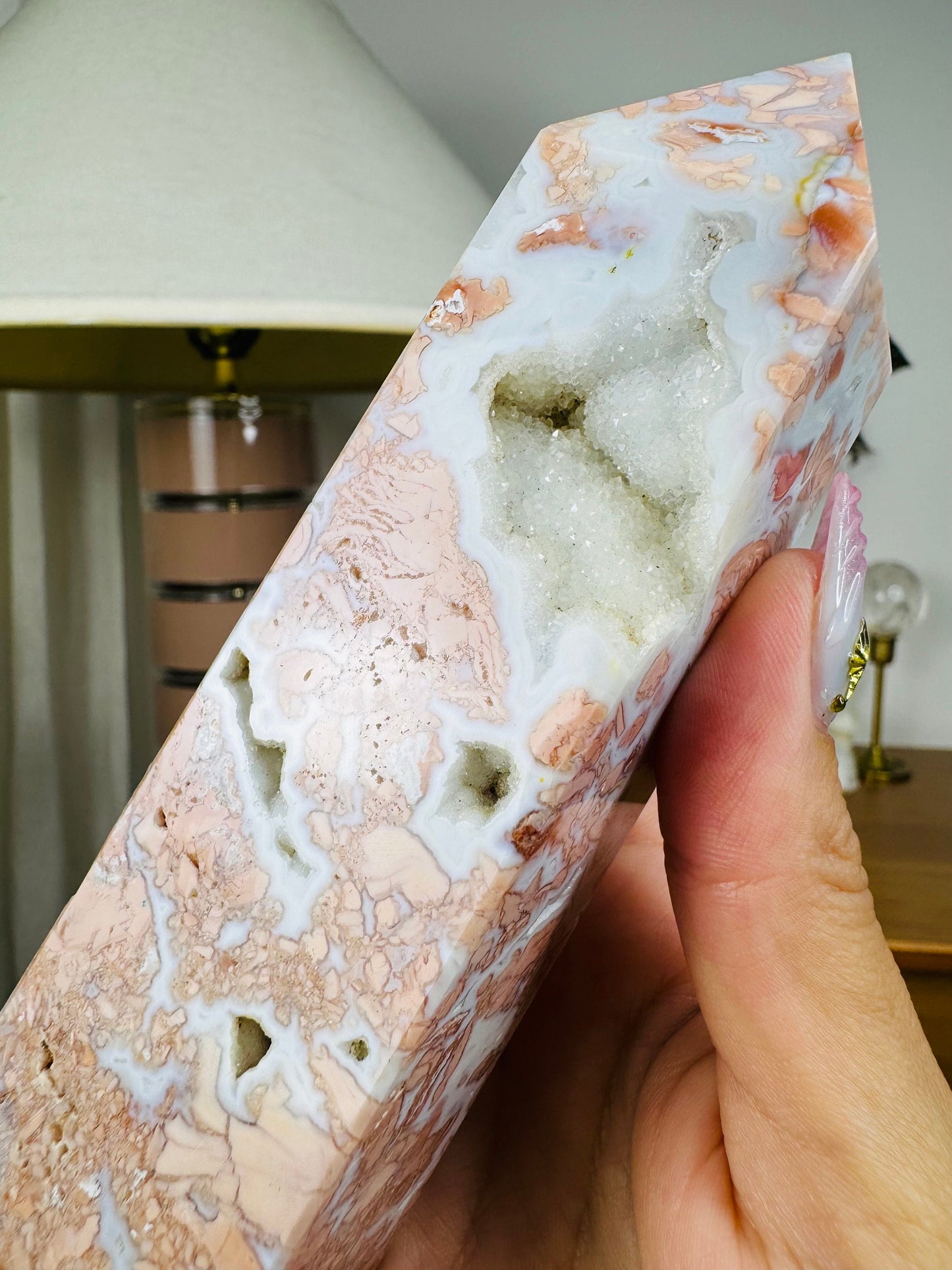 Pink Agate Tower