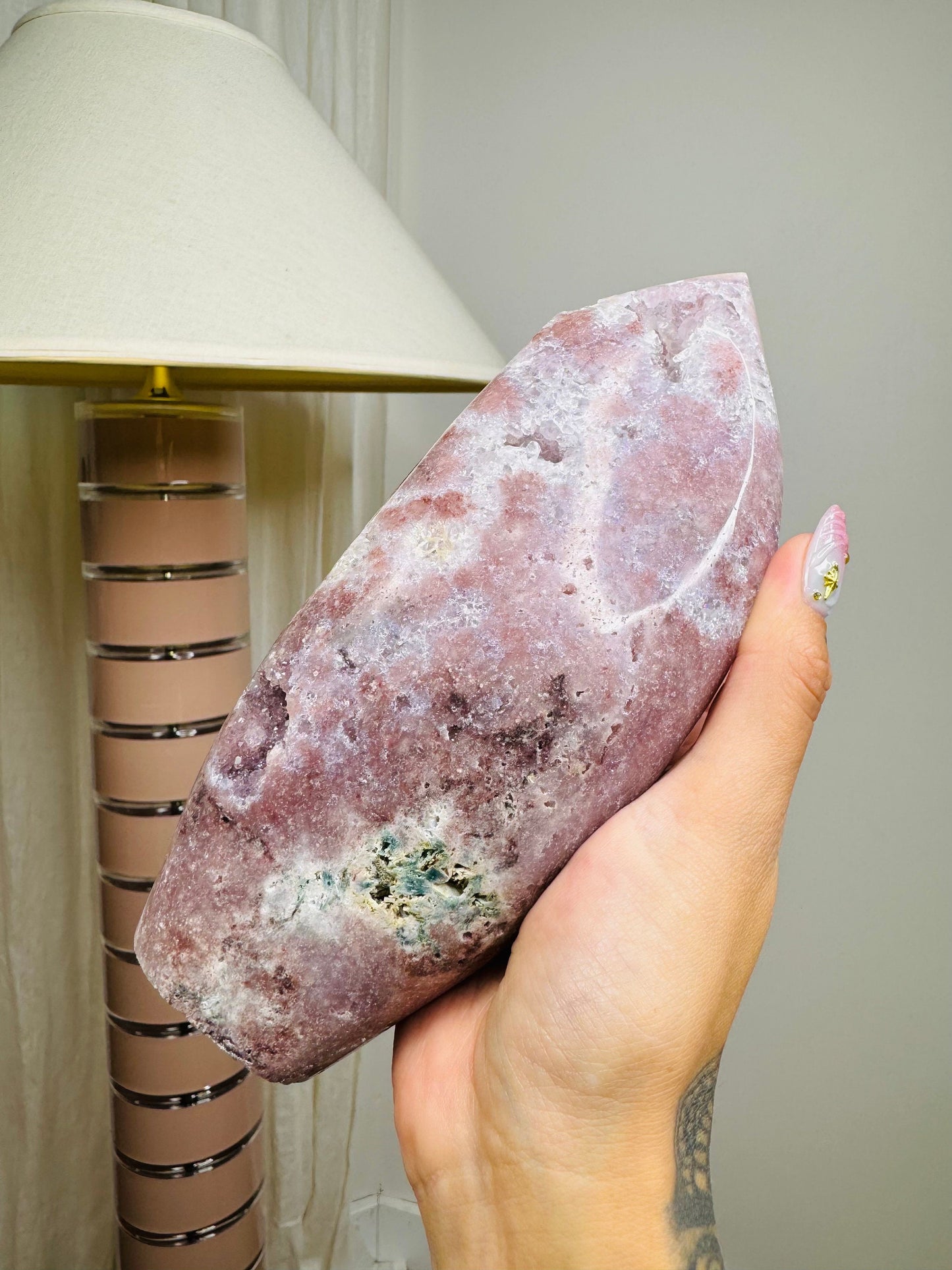 Berry Pink Amethyst Flame