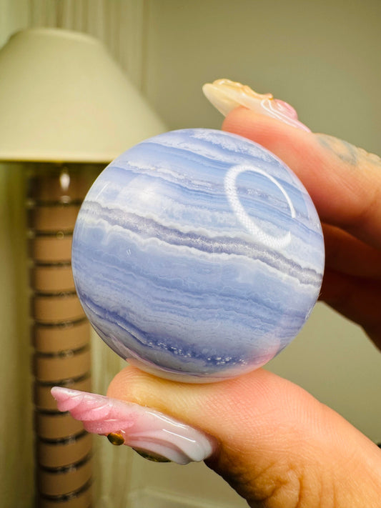 Blue Lace Agate Sphere