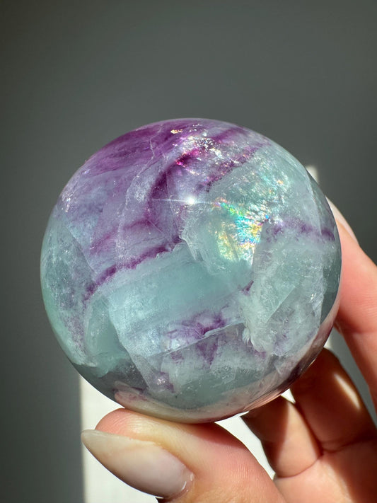 Candy Fluorite Sphere