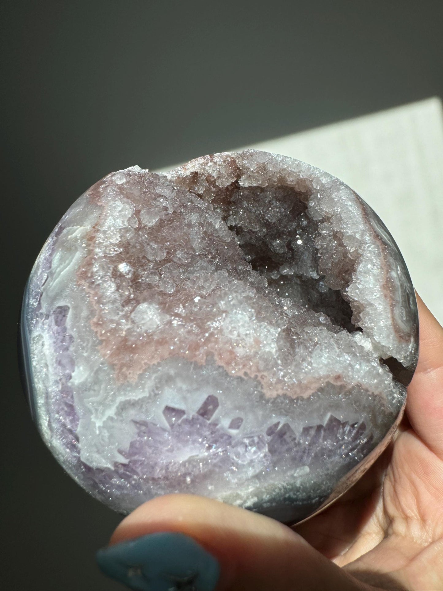 Druzy Agate Sphere