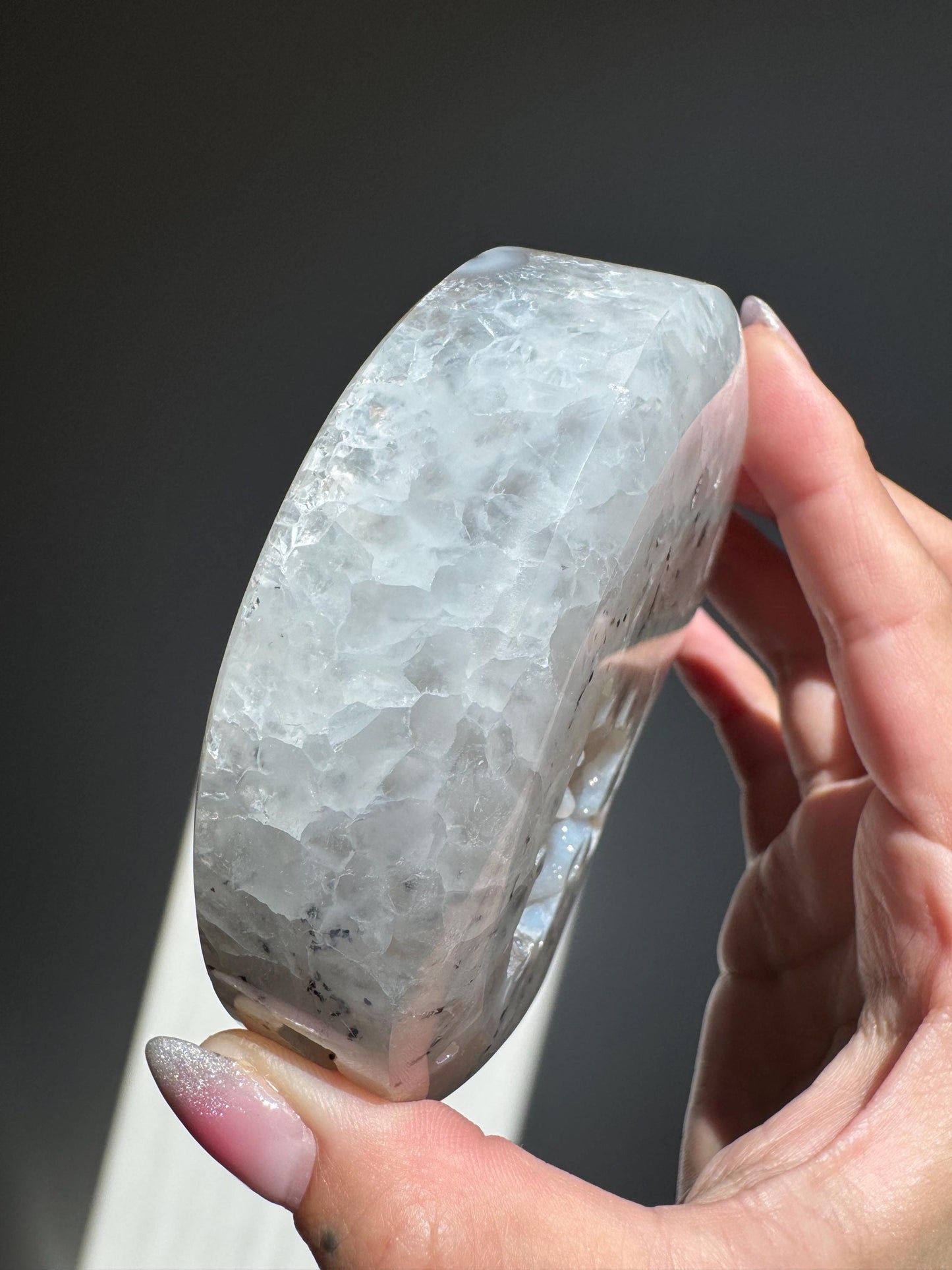 Pink Agate Diamond