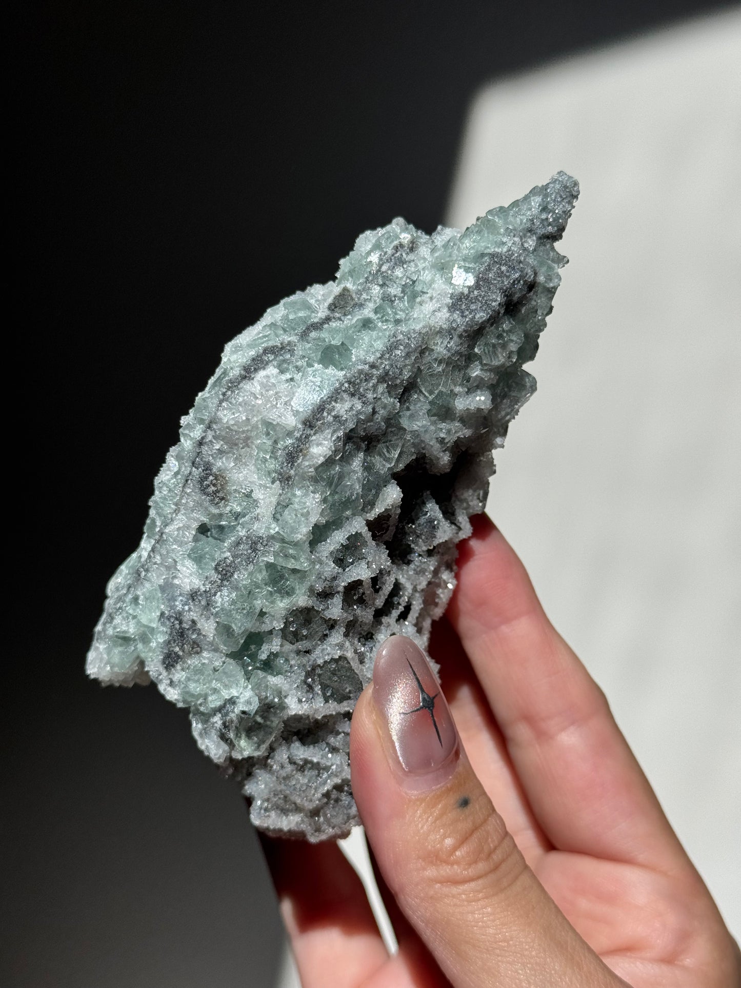 Sugary Cubic Fluorite
