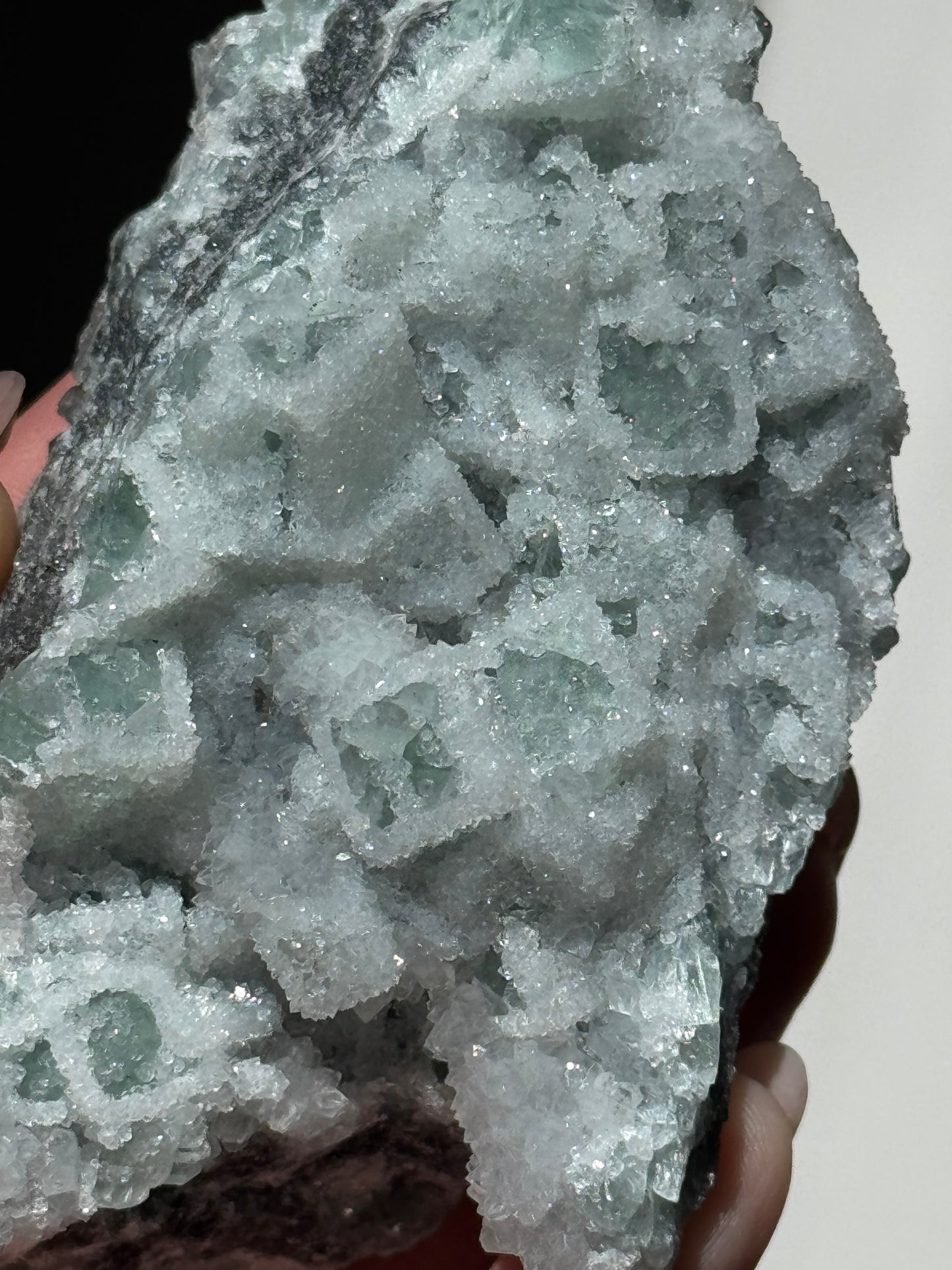 Sugary Cubic Fluorite