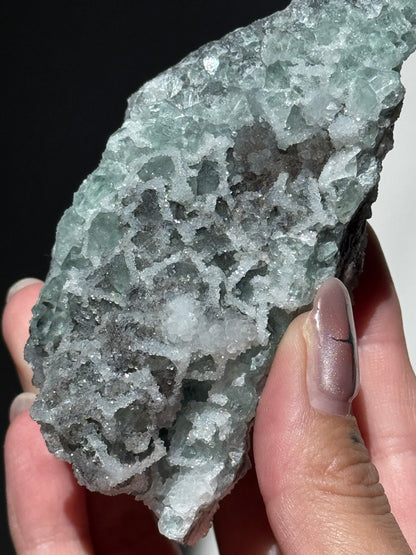 Sugary Cubic Fluorite