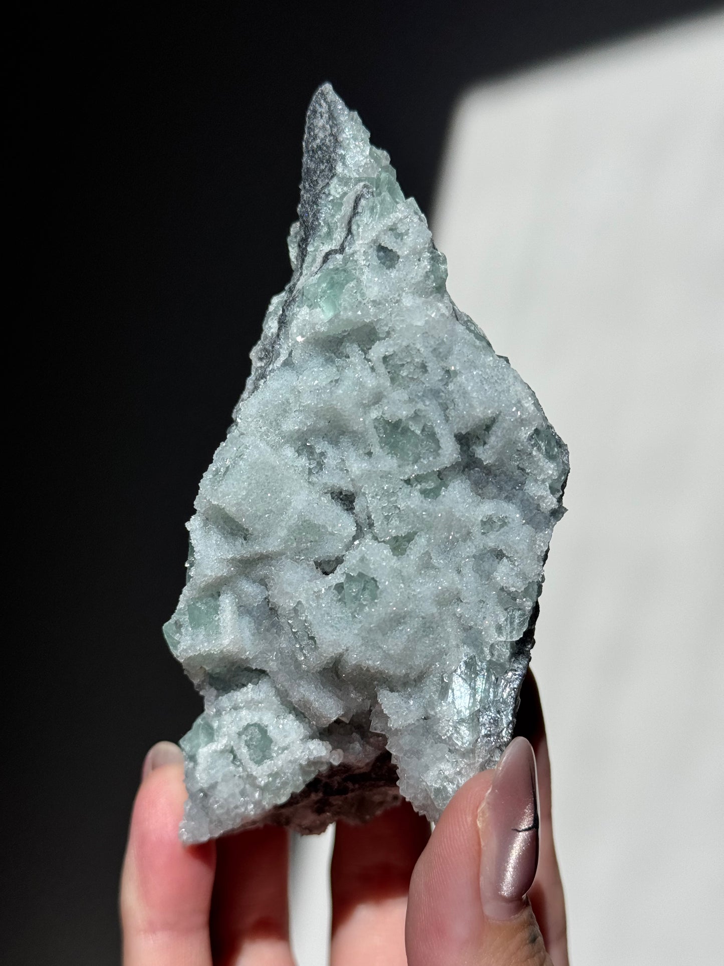 Sugary Cubic Fluorite