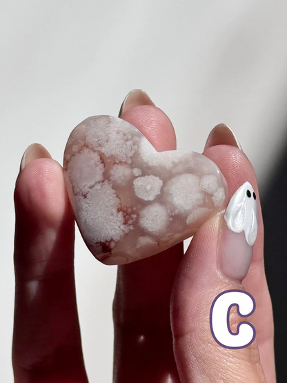 Mini Flower Agate Pocket Pieces