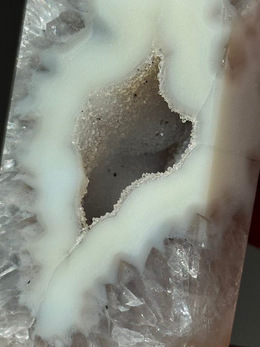 Druzy Agate Tower