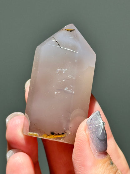 Mini Druzy Agate Tower