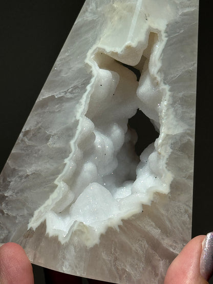 Sugar Druzy Agate Point