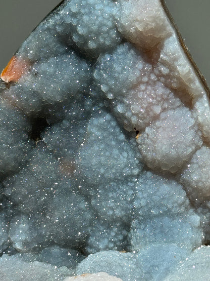 Dreamy Druzy Agate Flame