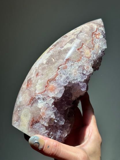XL Pink Amethyst Flame