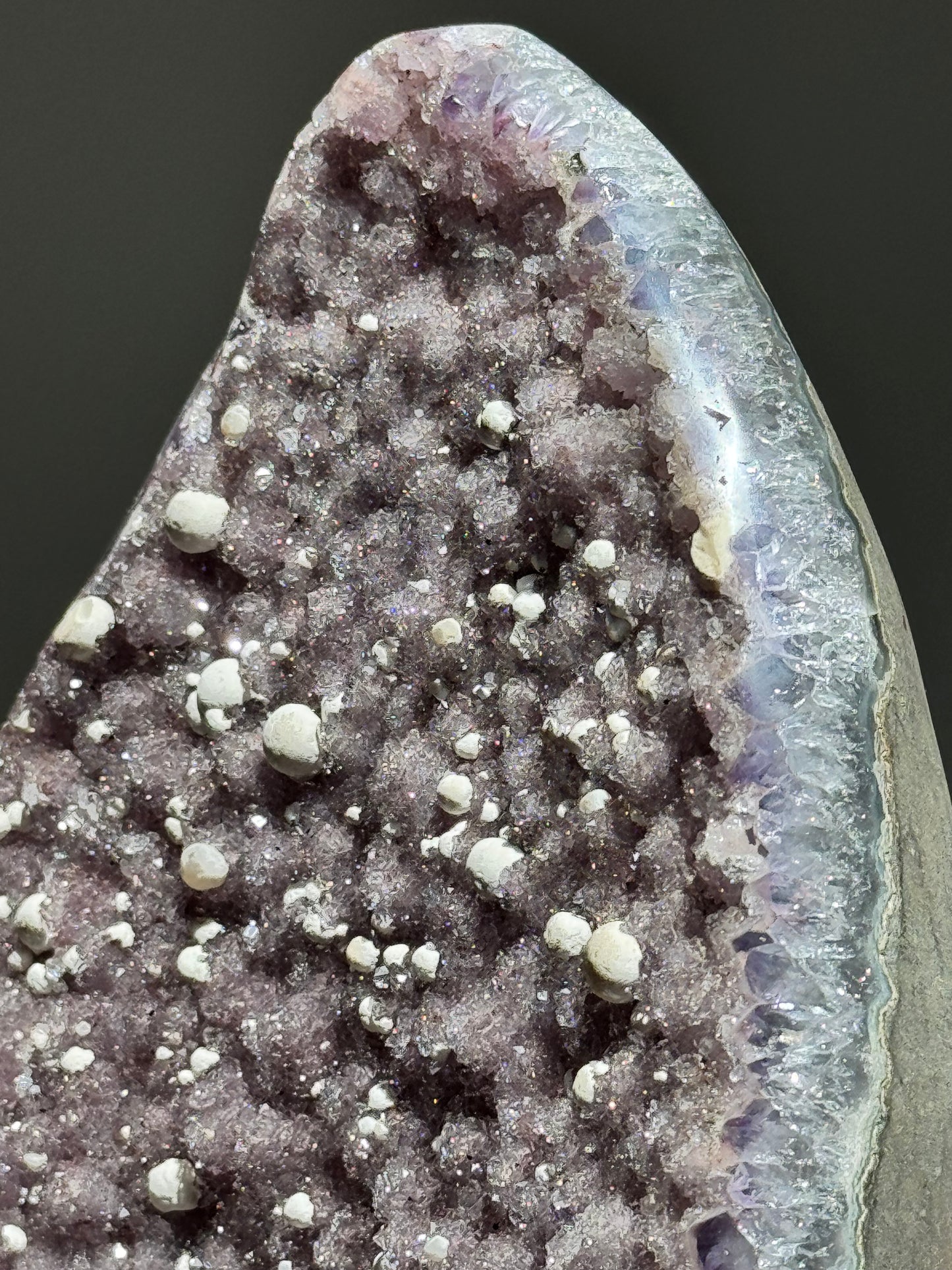 Sugary Amethyst Freeform on Stand