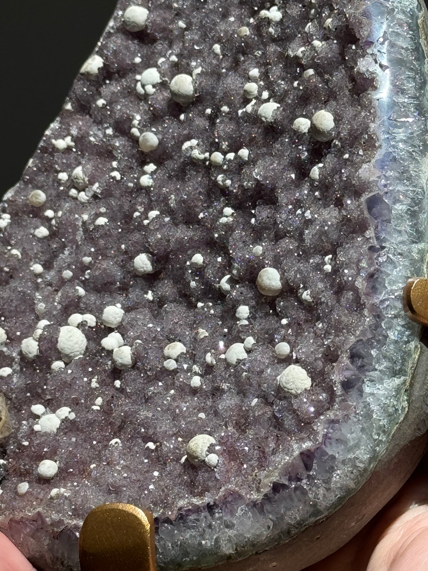 Sugary Amethyst Freeform on Stand