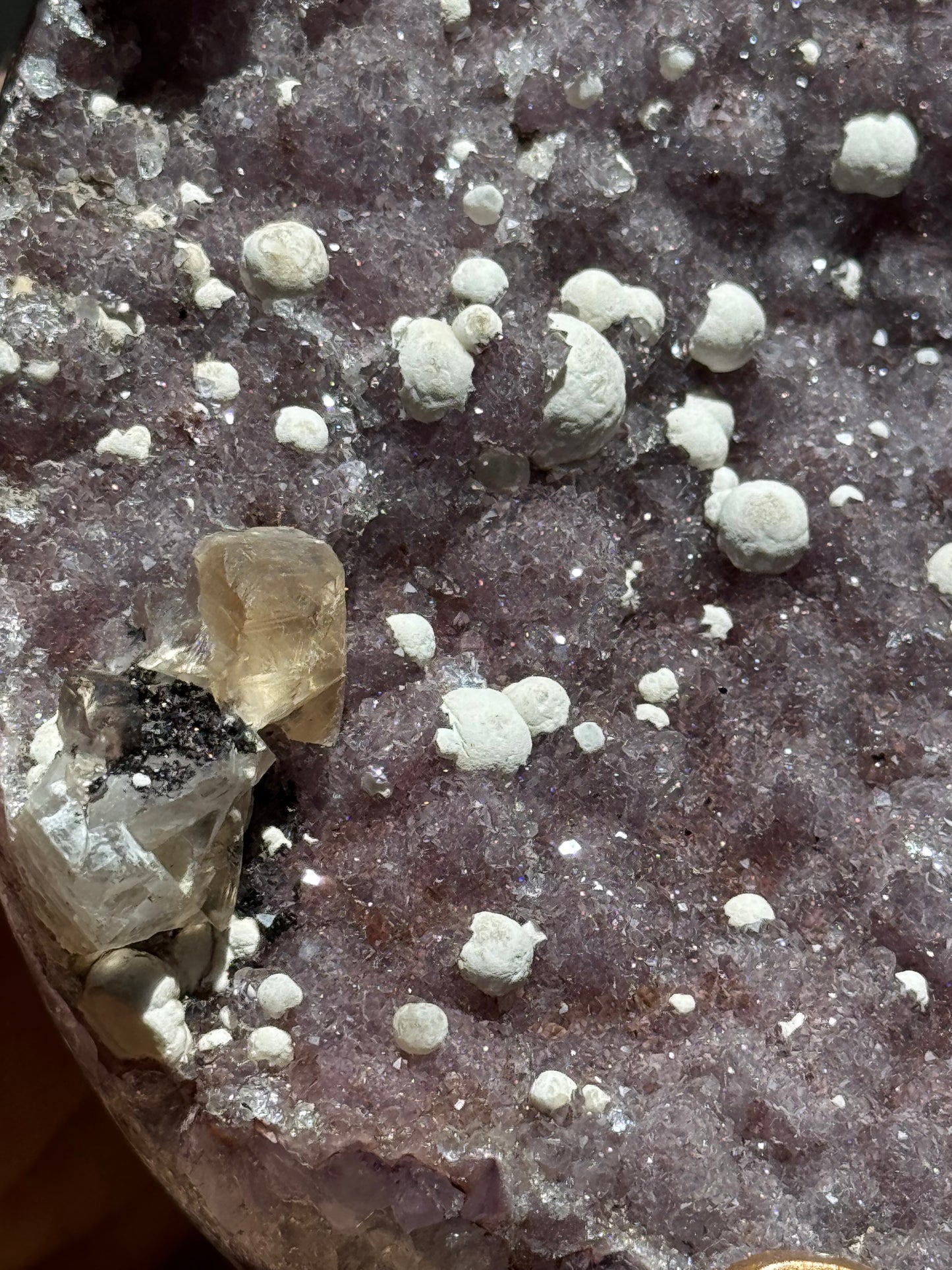 Sugary Amethyst Freeform on Stand