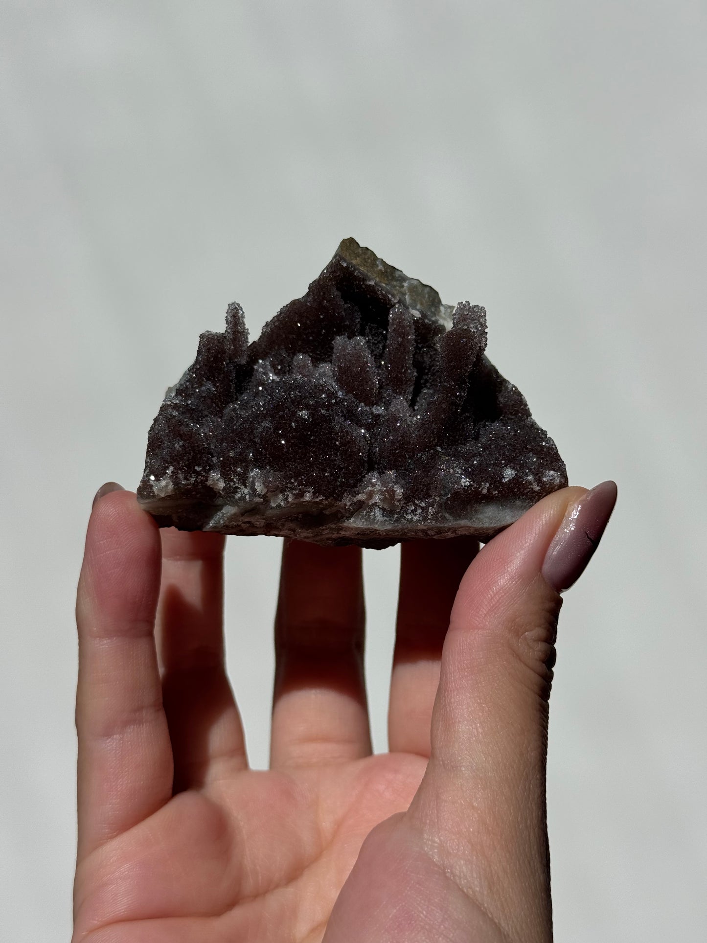 Rainbow Amethyst Cluster