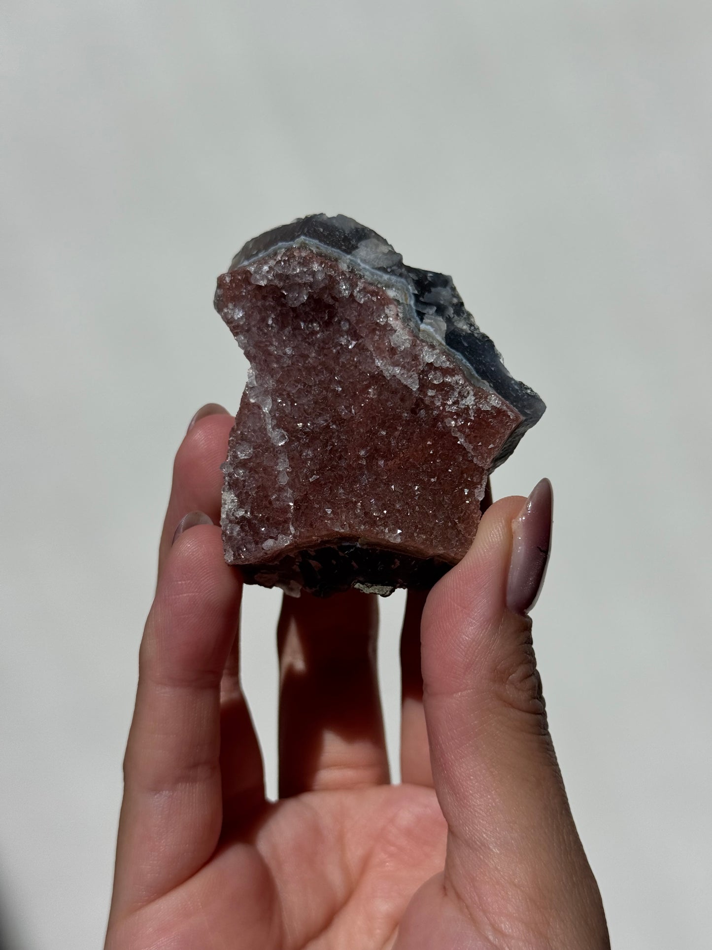 Rainbow Amethyst Cluster