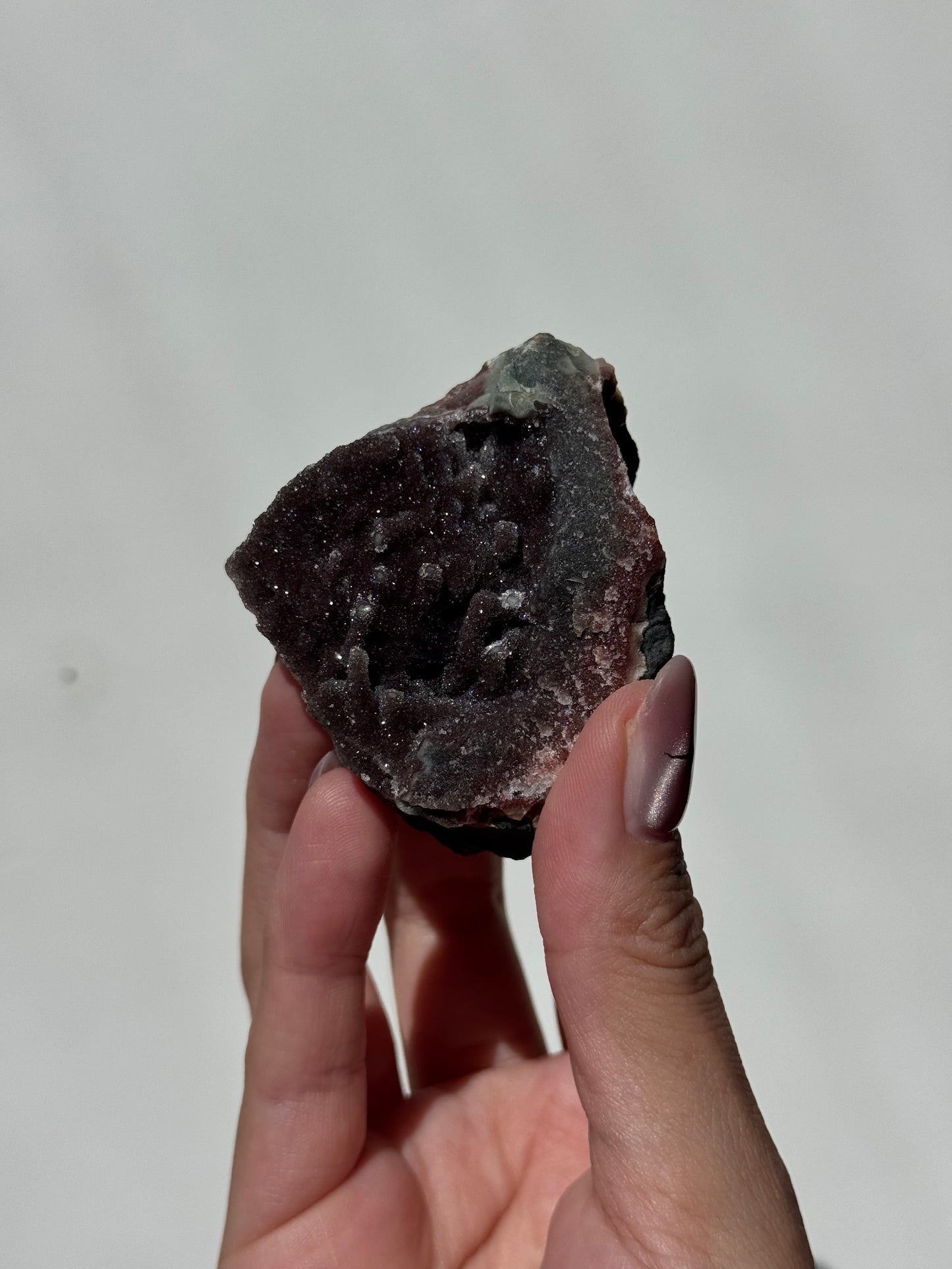 Rainbow Amethyst Cluster