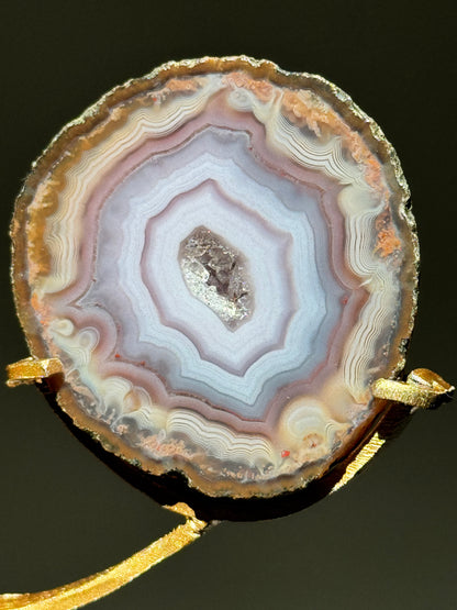 Zhanguo Agate Pairs on Stand