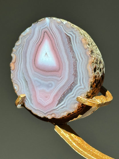Zhanguo Agate Pairs on Stand