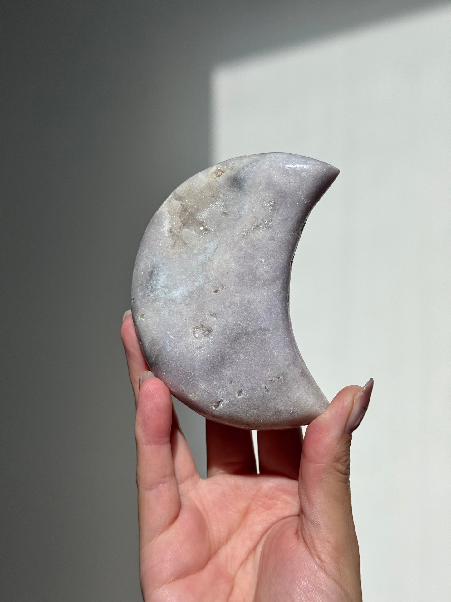 Lilac Pink Amethyst Moon