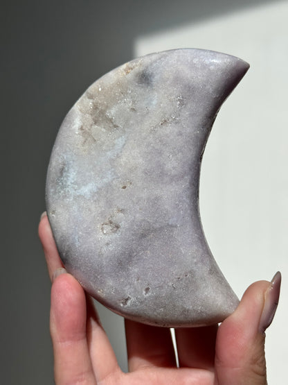 Lilac Pink Amethyst Moon