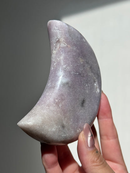Lilac Pink Amethyst Moon