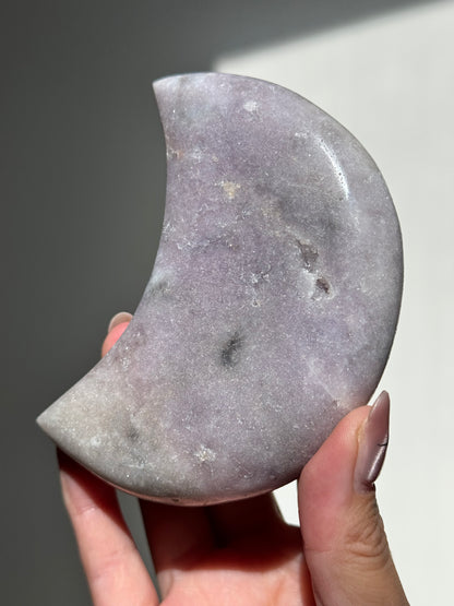 Lilac Pink Amethyst Moon