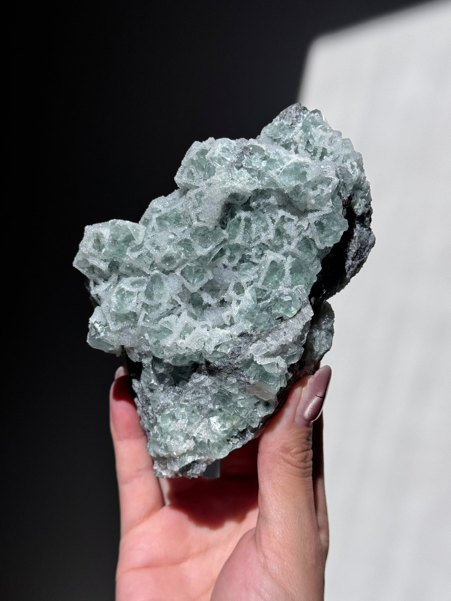 Sugary Cubic Fluorite