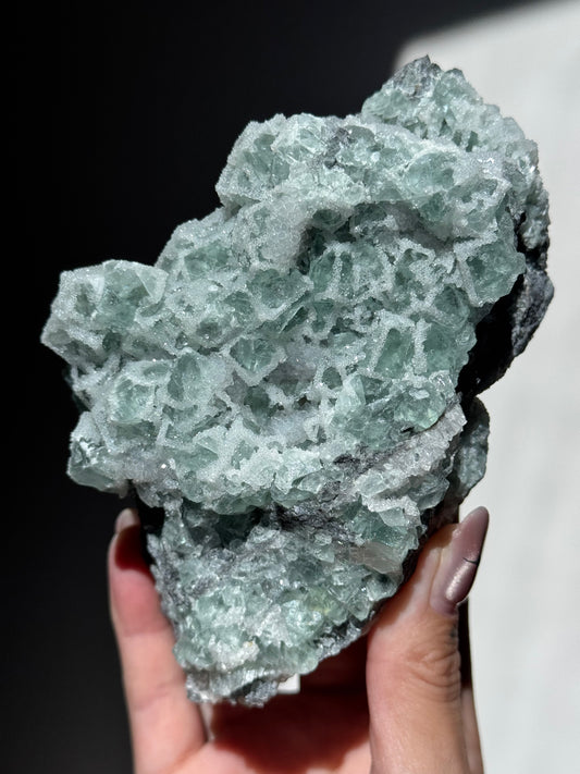 Sugary Cubic Fluorite