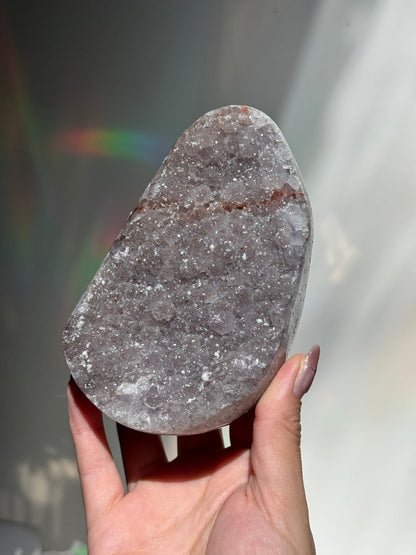 Rainbow Amethyst Cutbase Freeform