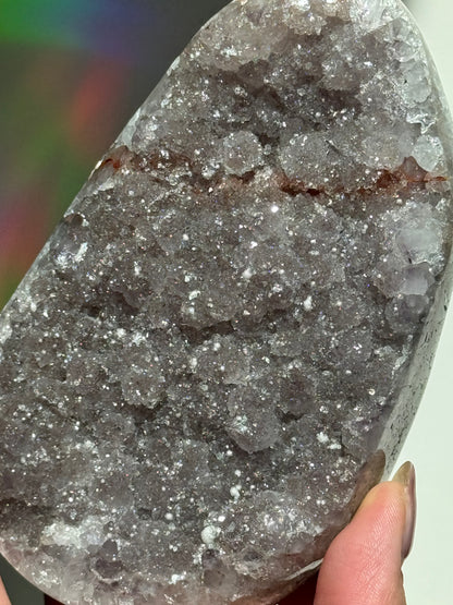 Rainbow Amethyst Cutbase Freeform