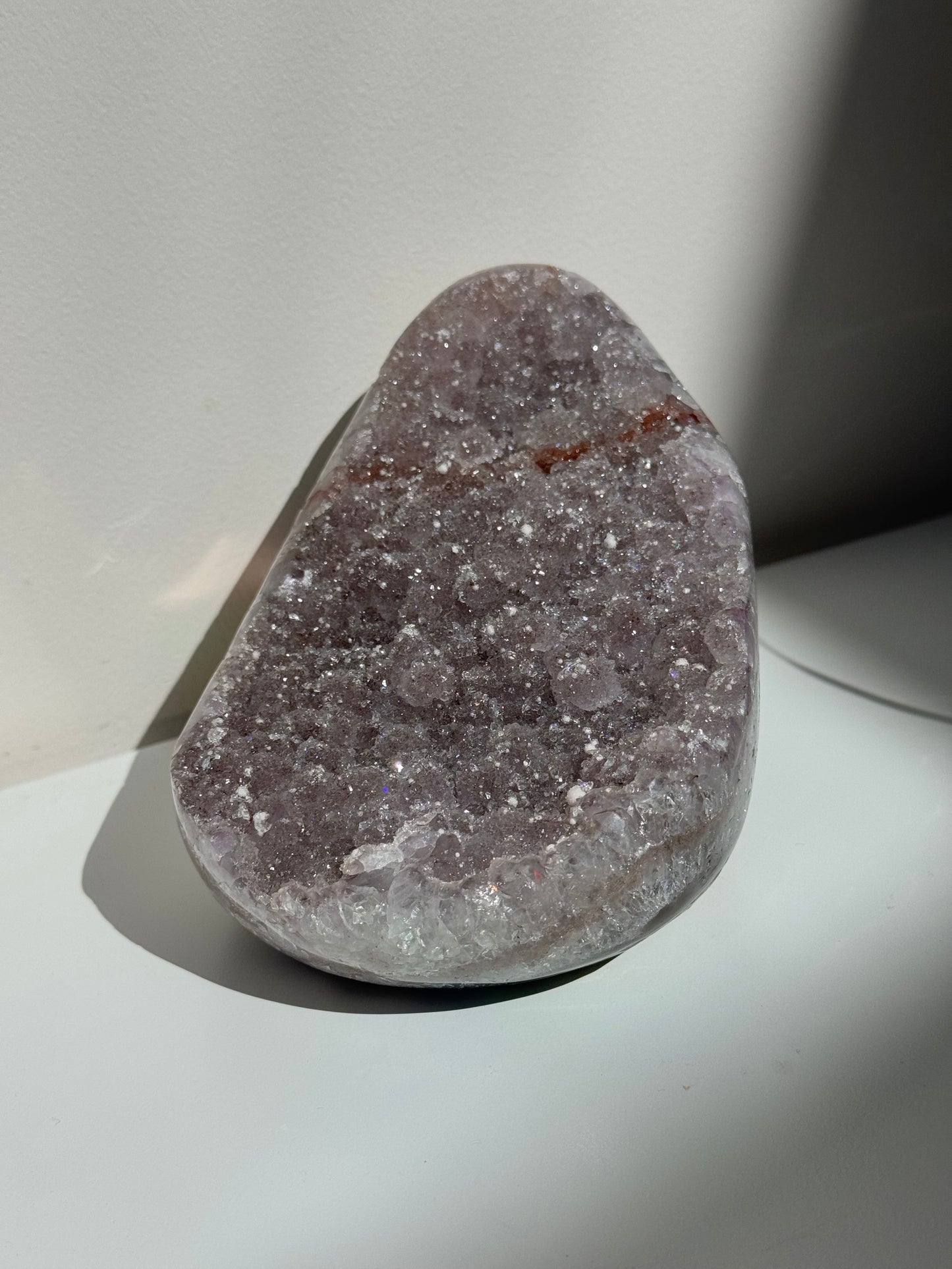 Rainbow Amethyst Cutbase Freeform