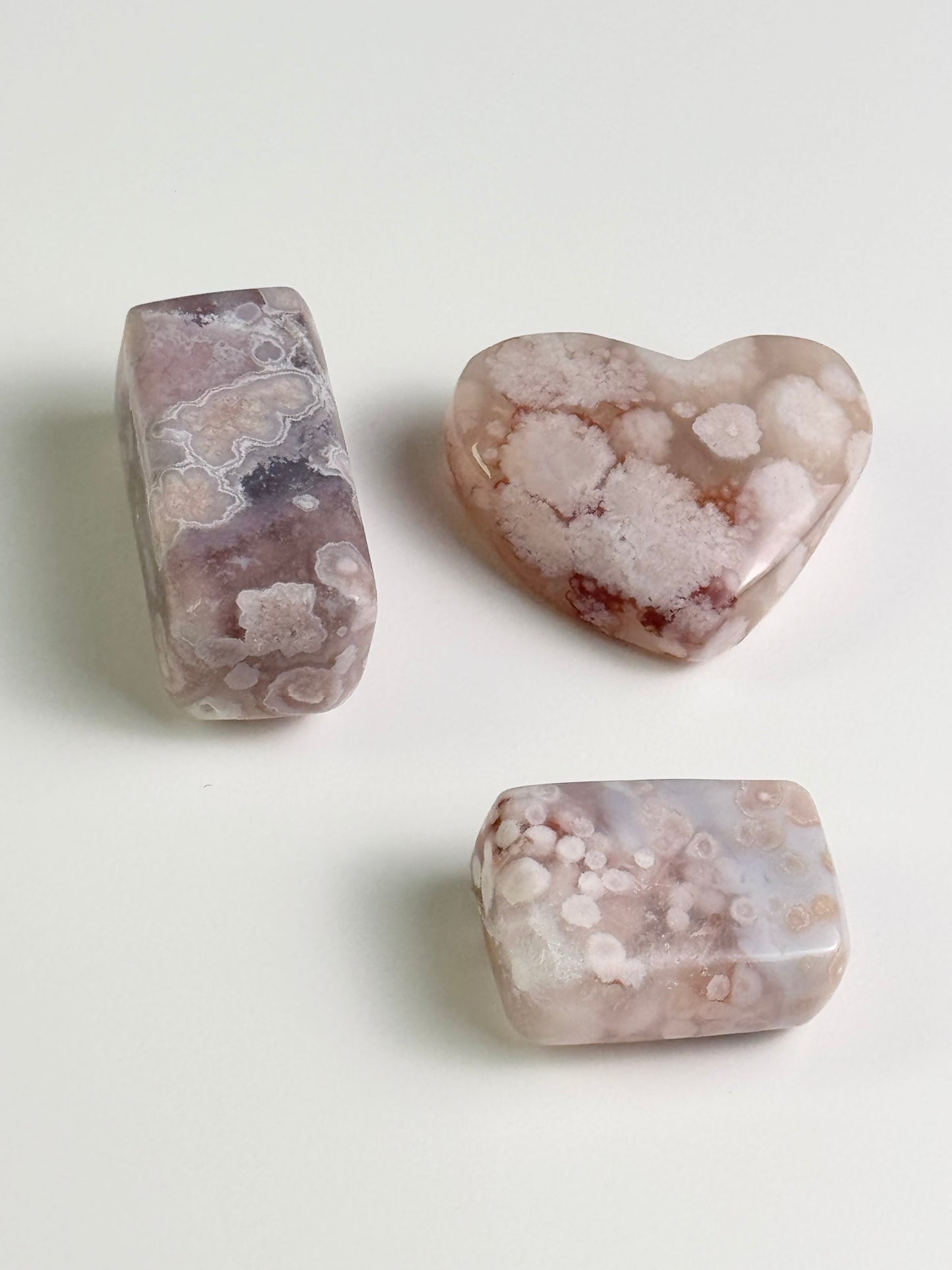 Mini Flower Agate Pocket Pieces