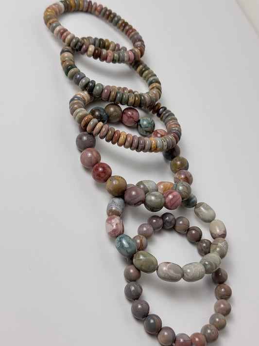 Alashan Agate Bracelets