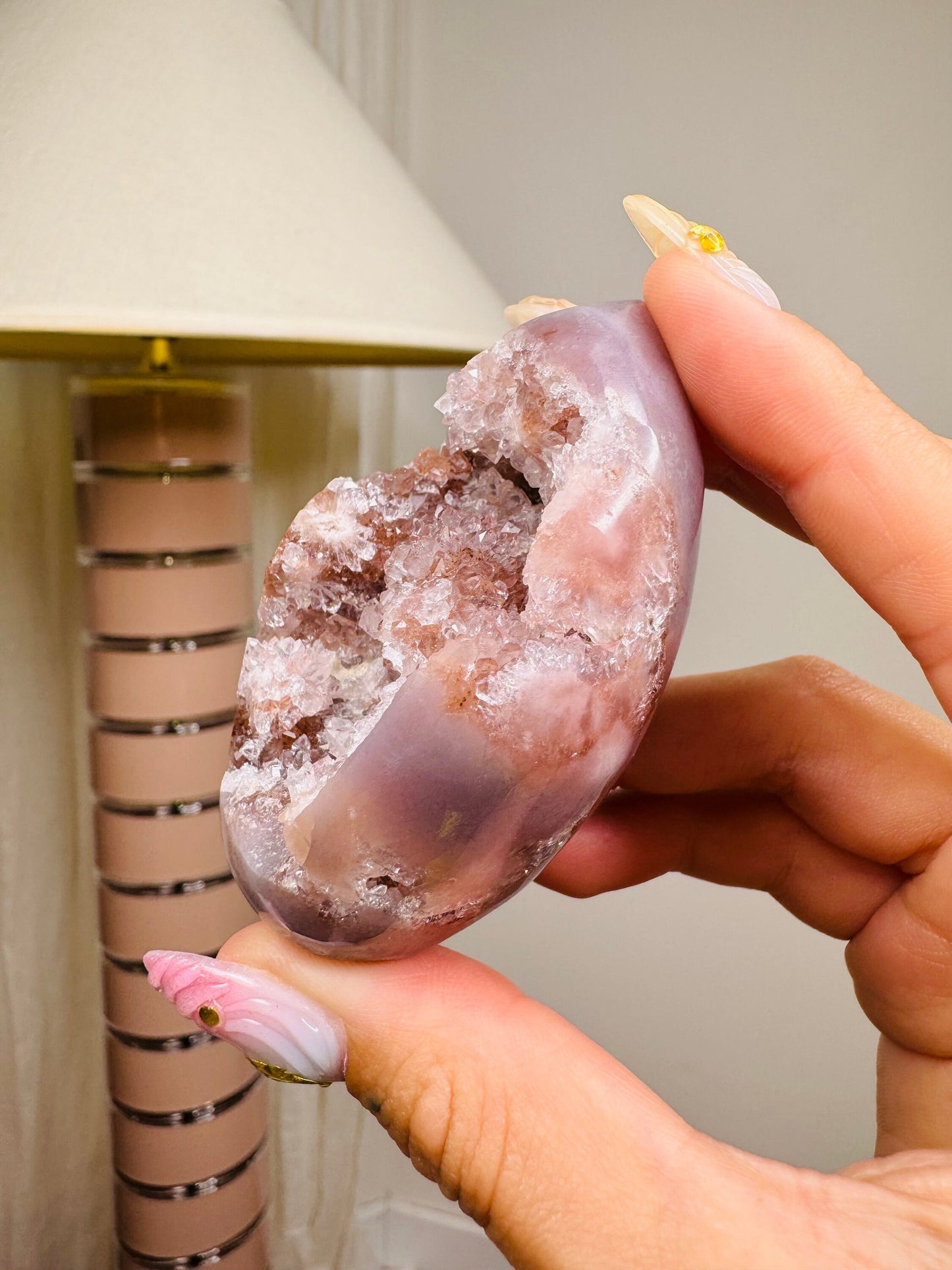 Pink Amethyst Egg