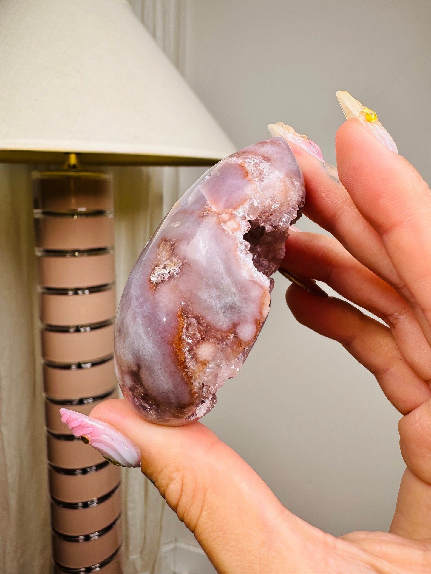 Pink Amethyst Egg