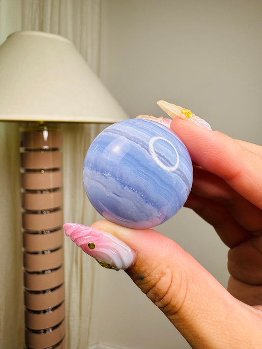 Blue Lace Agate Sphere