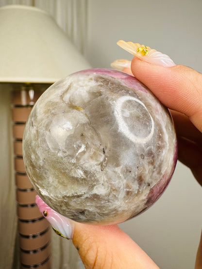 Plum Tourmaline Sphere