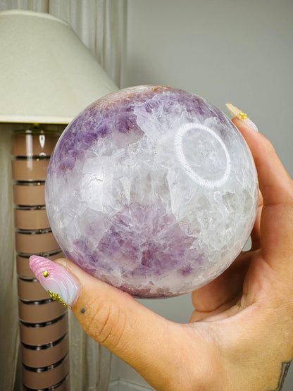 Pink Amethyst Sphere