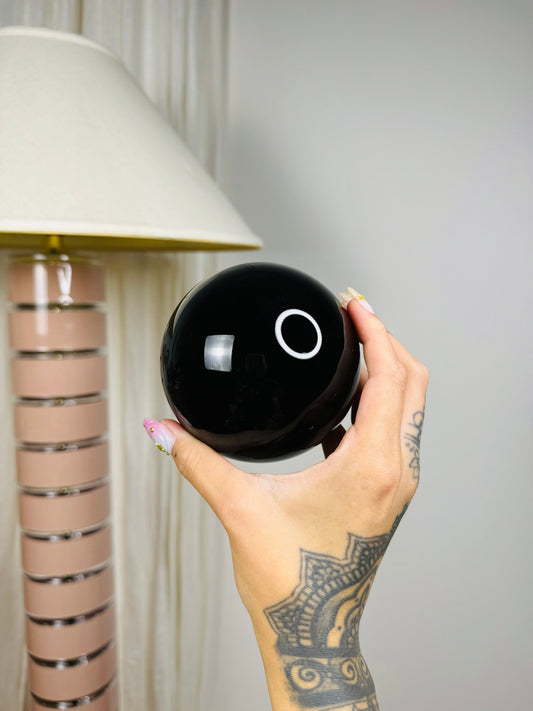 Black Obsidian Sphere