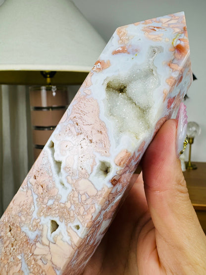 Pink Agate Tower