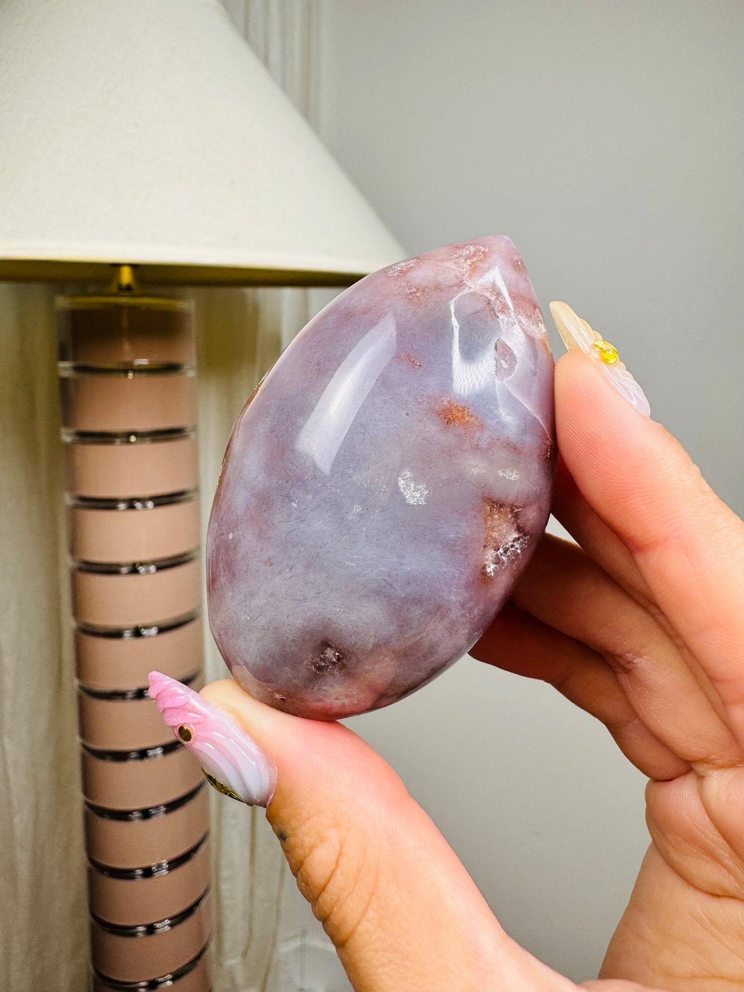 Pink Amethyst Egg