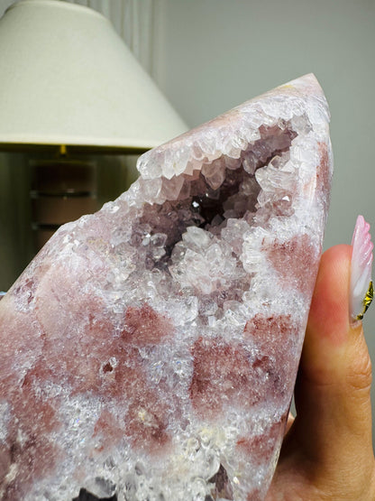 Berry Pink Amethyst Flame