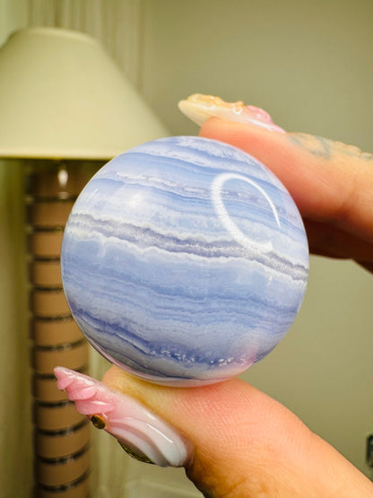 Blue Lace Agate Sphere